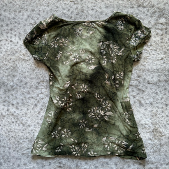 Earthy green vintage y2k top - Picture 4 of 4